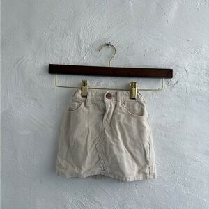 Old navy corduroy 3T adjustable waist skirt